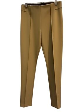 Lafayette 148 Gramercy Stretch Pintuck Pant - Size 2 - Olive - NWOT